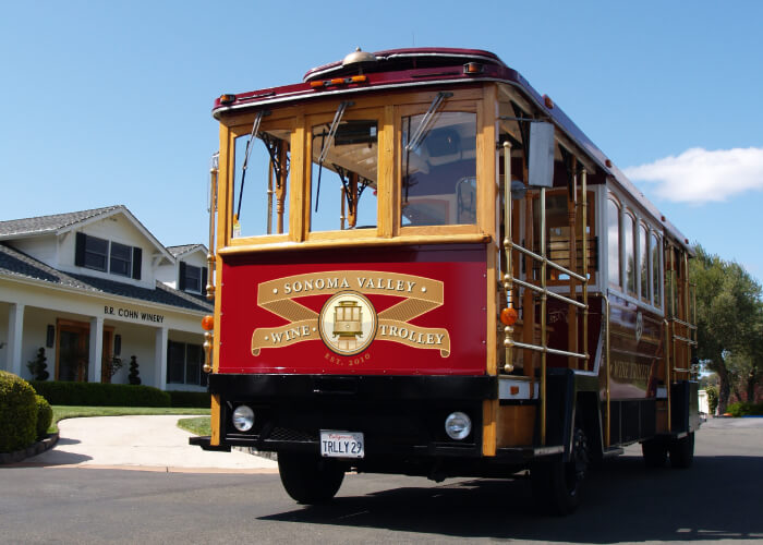 sonoma valley trolley wine tours